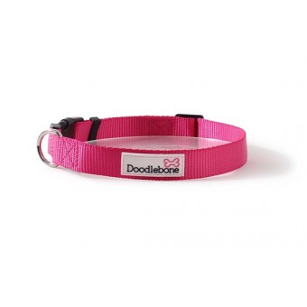 Doodlebone Bold Hondenhalsband Neon roze