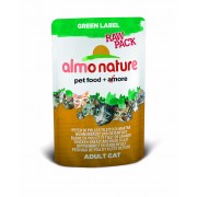 Almo Nature Green Label Raw Pack Kippenborst & eendenfilet