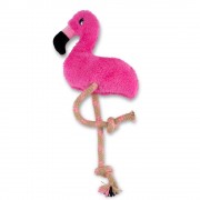 Beco Hondenknuffel met Pieper Flamingo