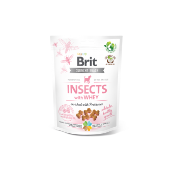 Brit Crunchy Snack Puppy Insect & Wei