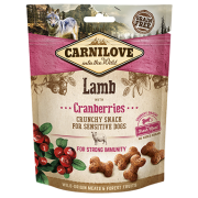 Carnilove Hond Crunchy Snack Lam met Cranberries