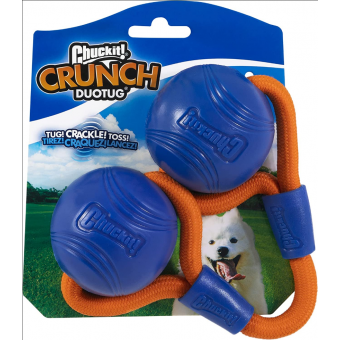 Chuckit Super Crunch Ball Duo Tug