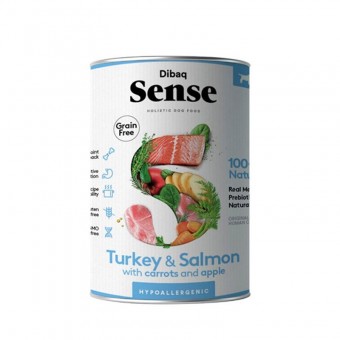 Dibaq Sense Blikvoer Salmon & Turkey Puppy
