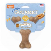 Nylabone Gourmet Puppy Wishbone Peanut Butter Smal