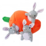 Zippy Paws Burrow Bunny 'n Carrot
